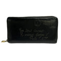 Saint Laurent Rive Gauche Wallet Mail Black Zip Around Leather