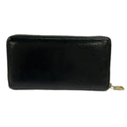 Saint Laurent Rive Gauche Wallet Mail Black Zip Around Leather — view 2