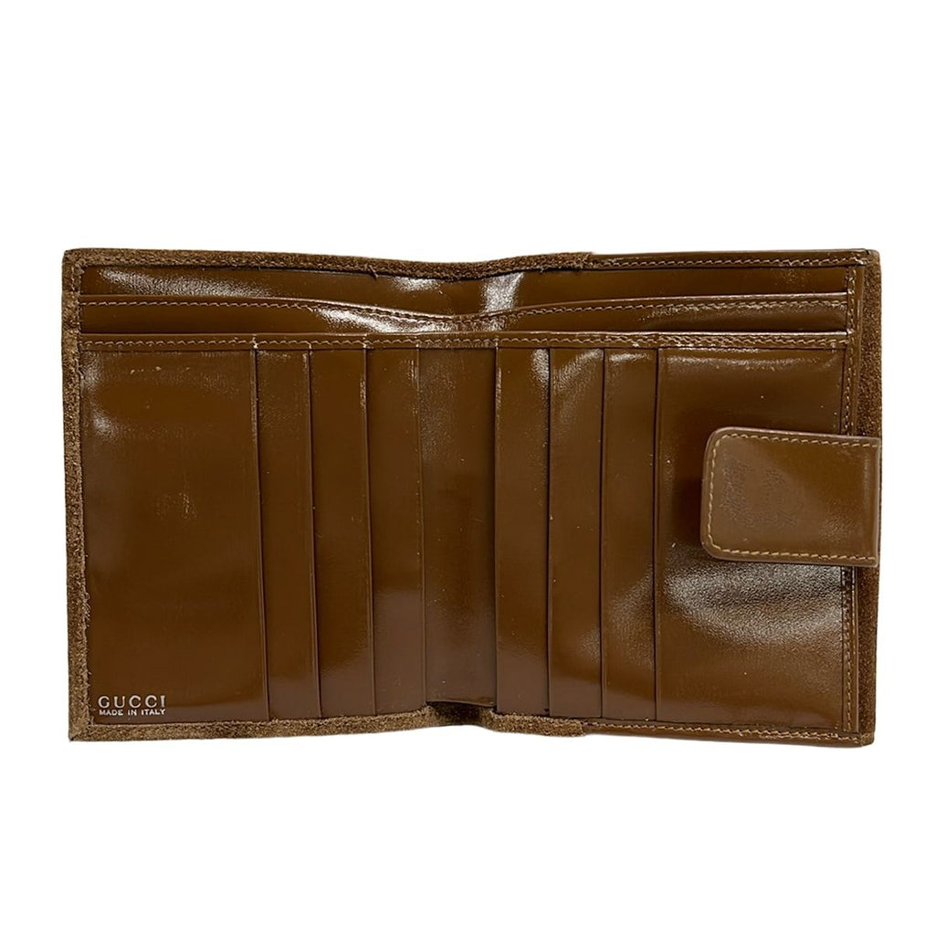 Gucci Hook Wallet Horsebit Brown — view 3
