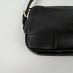 Loewe Anagram Shoulder Bag Black Leather Vintage — view 7