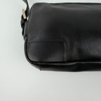 Loewe Anagram Shoulder Bag Black Leather Vintage — view 9