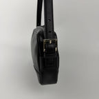 Loewe Anagram Shoulder Bag Black Leather Vintage — view 5