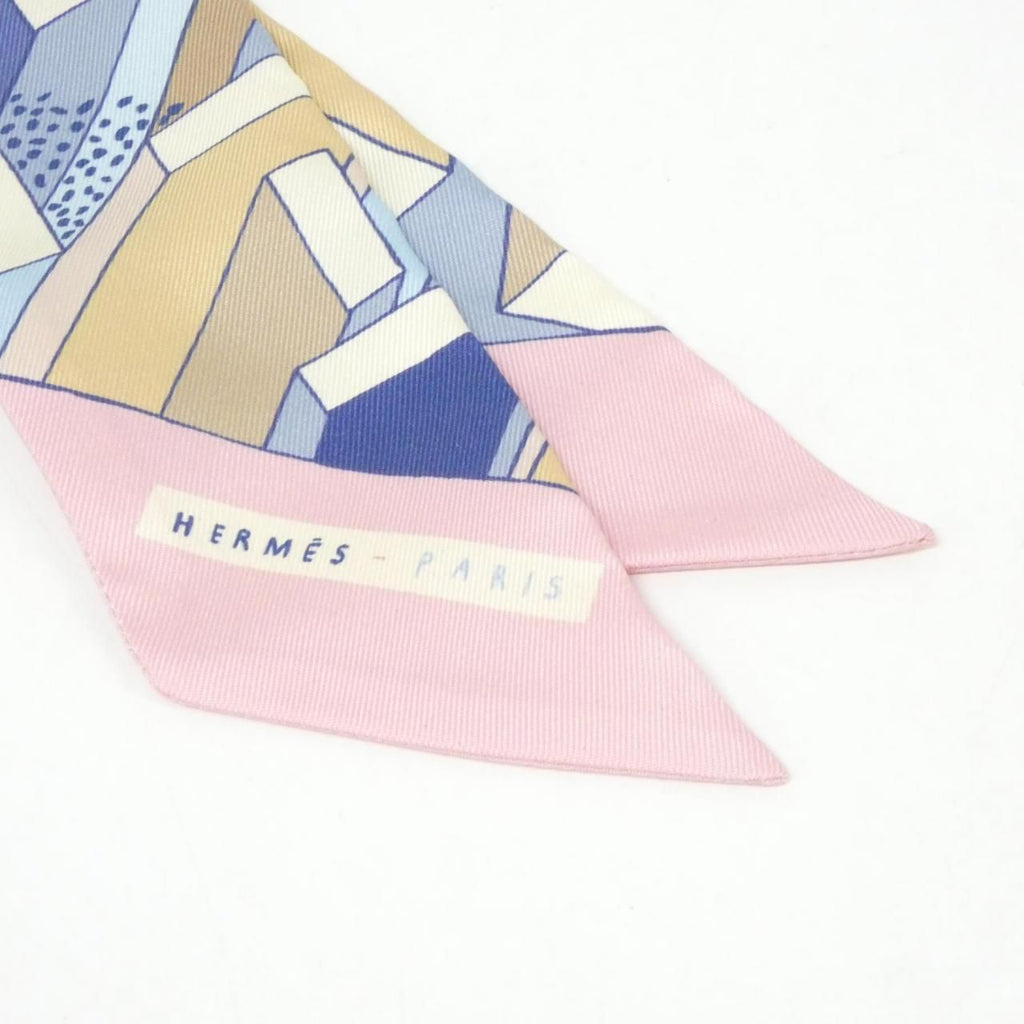Hermes Twilly Scarf Pink — view 2