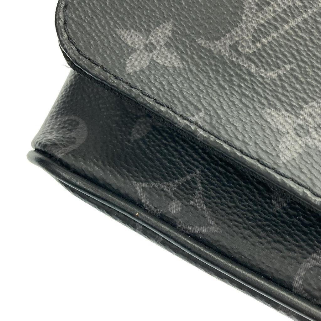Louis Vuitton Monogram Eclipse District PM Shoulder — view 4