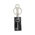 Hermes Illusion Key Holder Silver