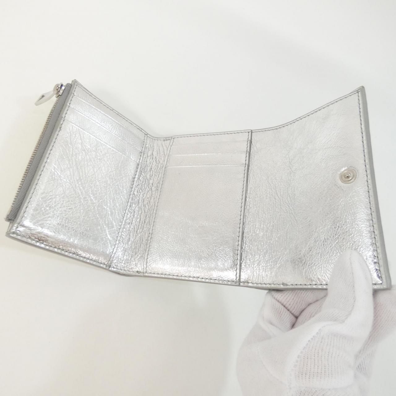 Bottega Veneta Wallet Silver — view 3