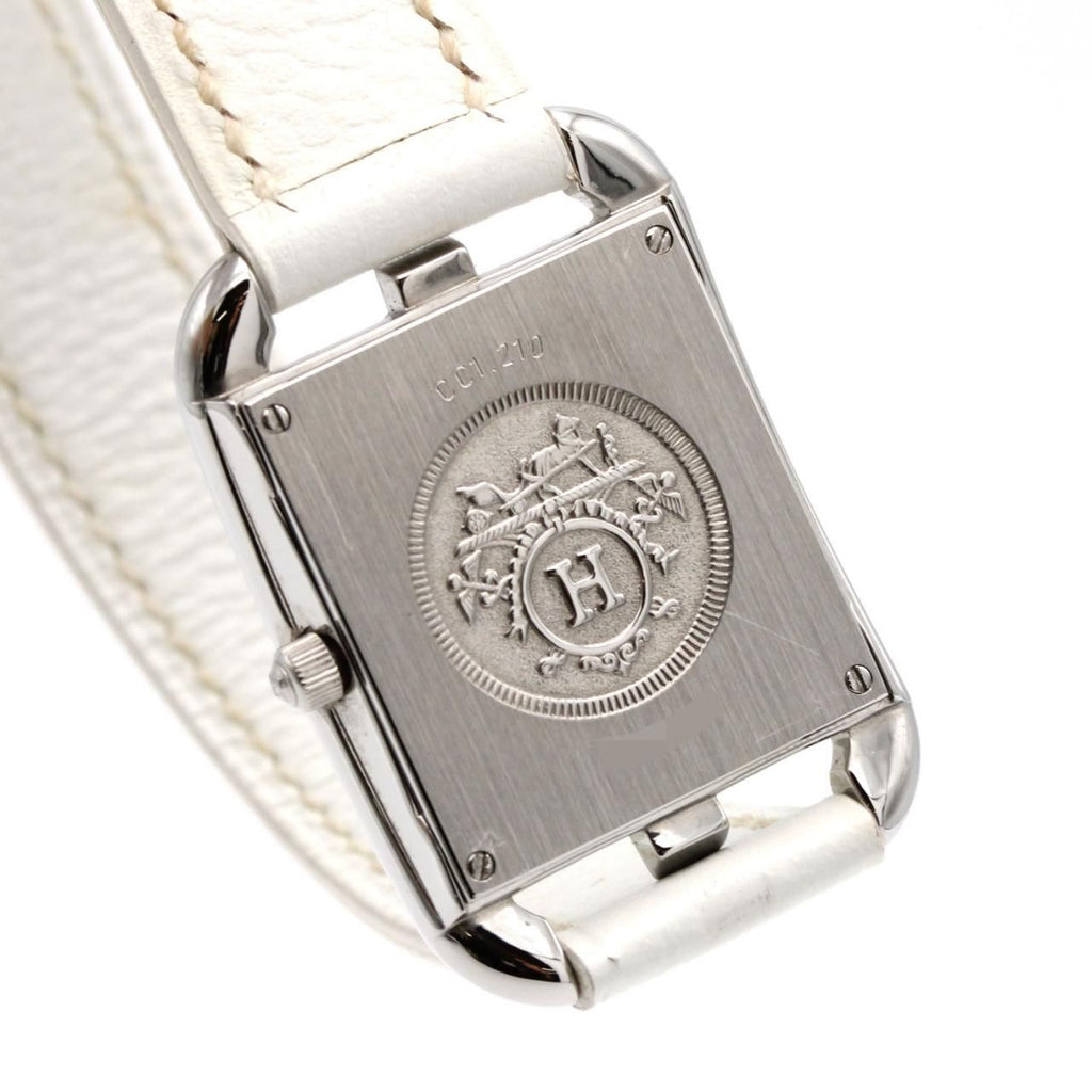 Hermes Capecod Double Tour SS Quartz Watch — view 4