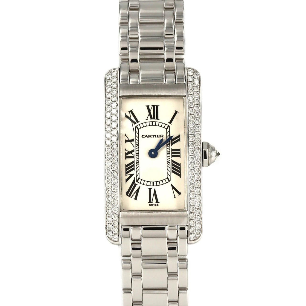 Cartier Tank American SM WG Quartz Watch
