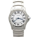 Cartier Santos Round SS Quartz Watch