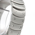 Cartier Santos Round SS Quartz Watch — view 4