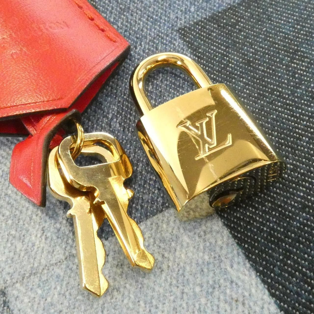 Louis Vuitton Denim Monogram Alma BB — view 4