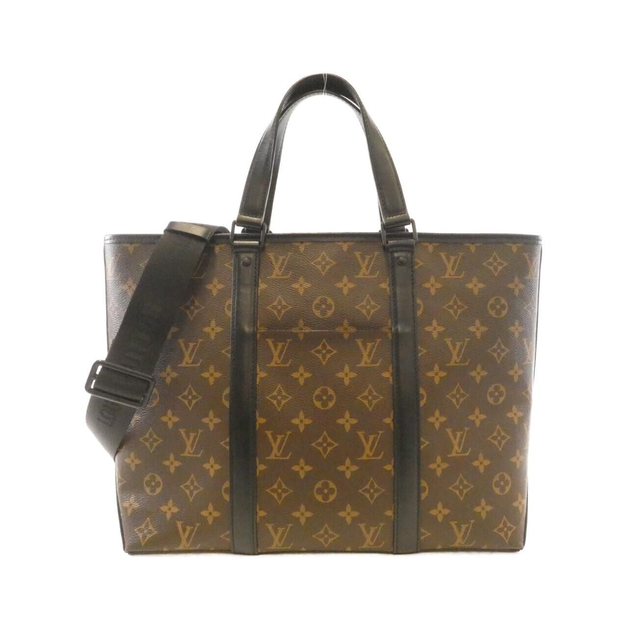 Louis Vuitton Monogram Macassar Weekend Tote PM