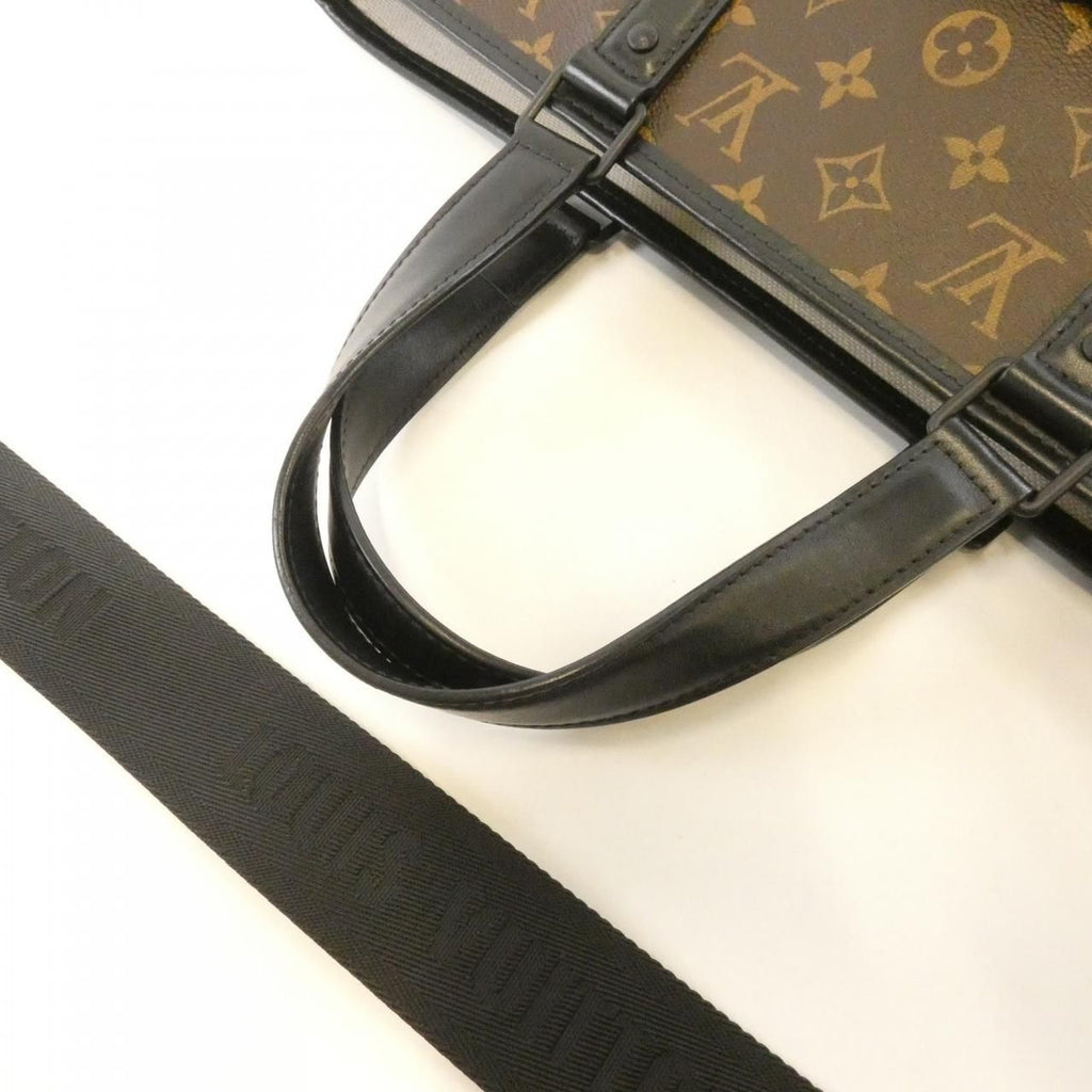 Louis Vuitton Monogram Macassar Weekend Tote PM — view 7