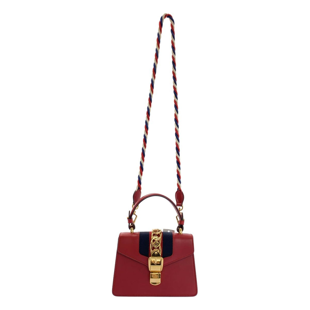 Gucci Sylvie 2-Way Sherry Line Handbag