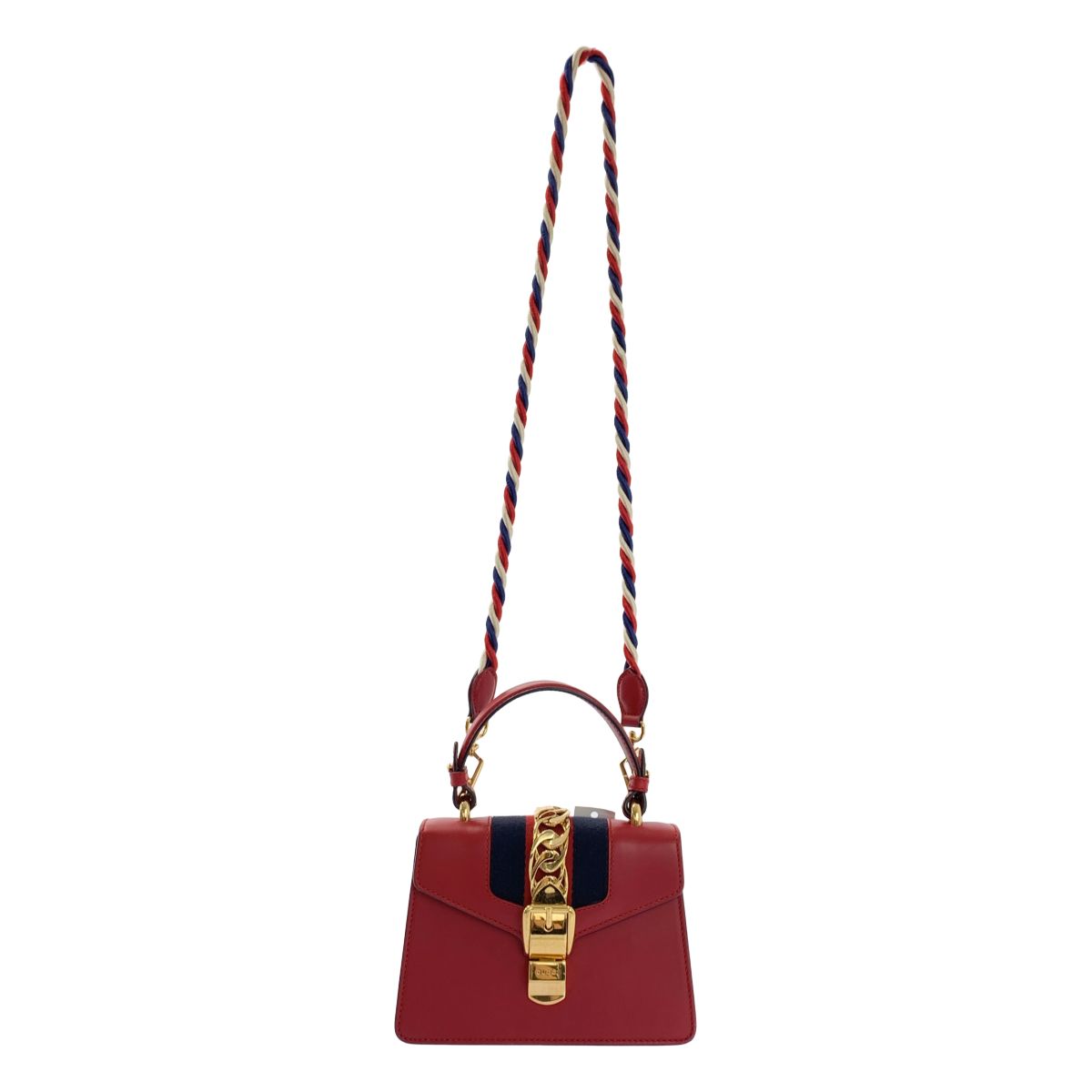 Gucci Sylvie 2-Way Sherry Line Handbag