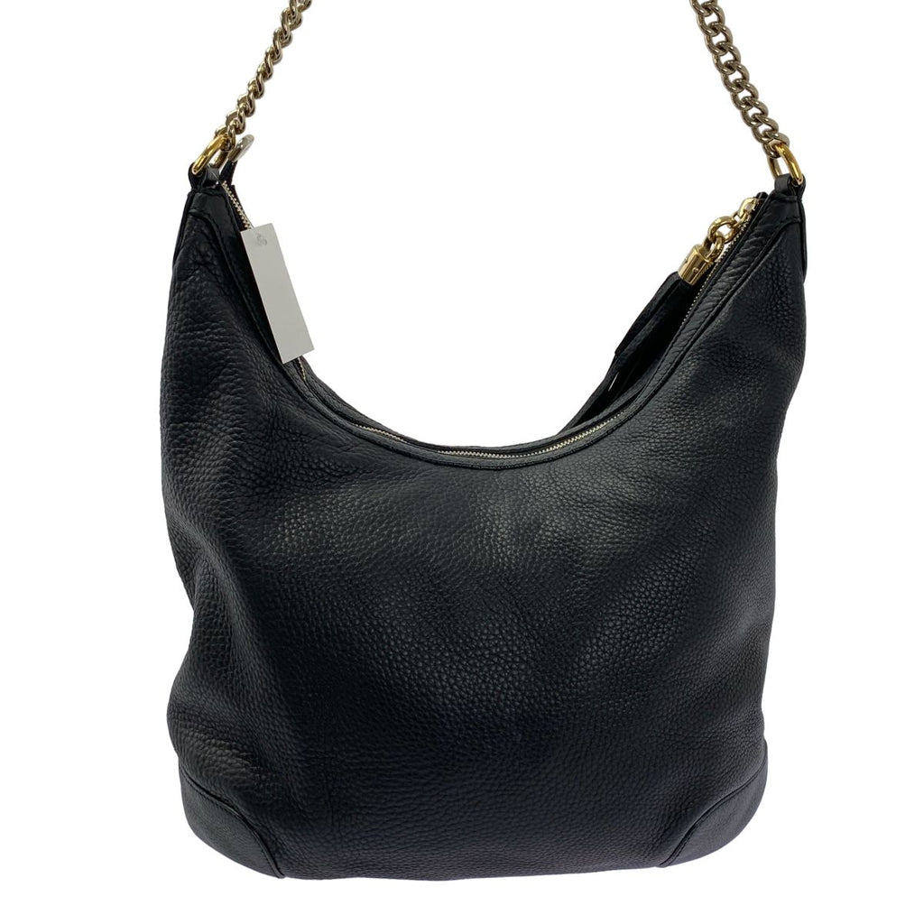 Gucci Soho Interlocking Chain Shoulder Bag Black — view 4
