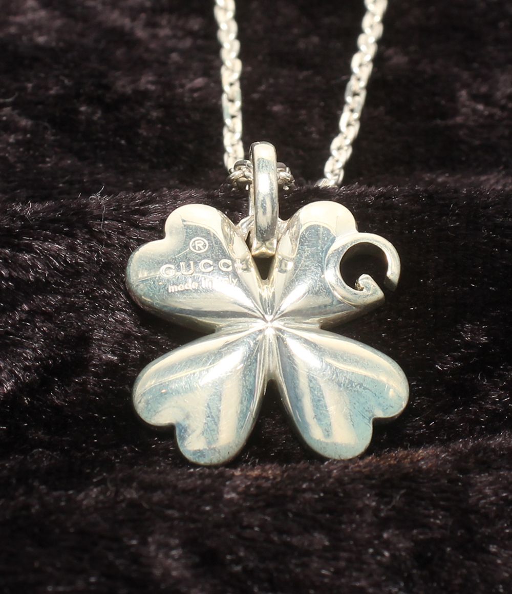 Gucci Necklace Four Leaf Clover Motif — view 6