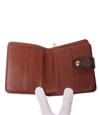 Louis Vuitton Bifold Wallet Compact Zip Monogram — view 4