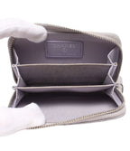 Chanel Coin Case Silver Quilted Caviar Leather 31 CC Logo — view 5