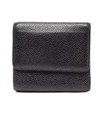 Chanel Hook Trifold Wallet Caviar Leather CC Logo — view 2