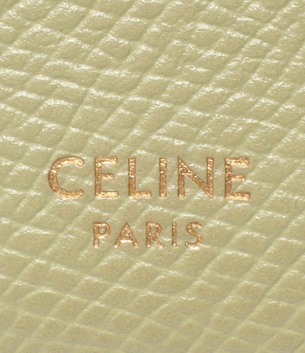 Celine Bifold Wallet Green — view 4