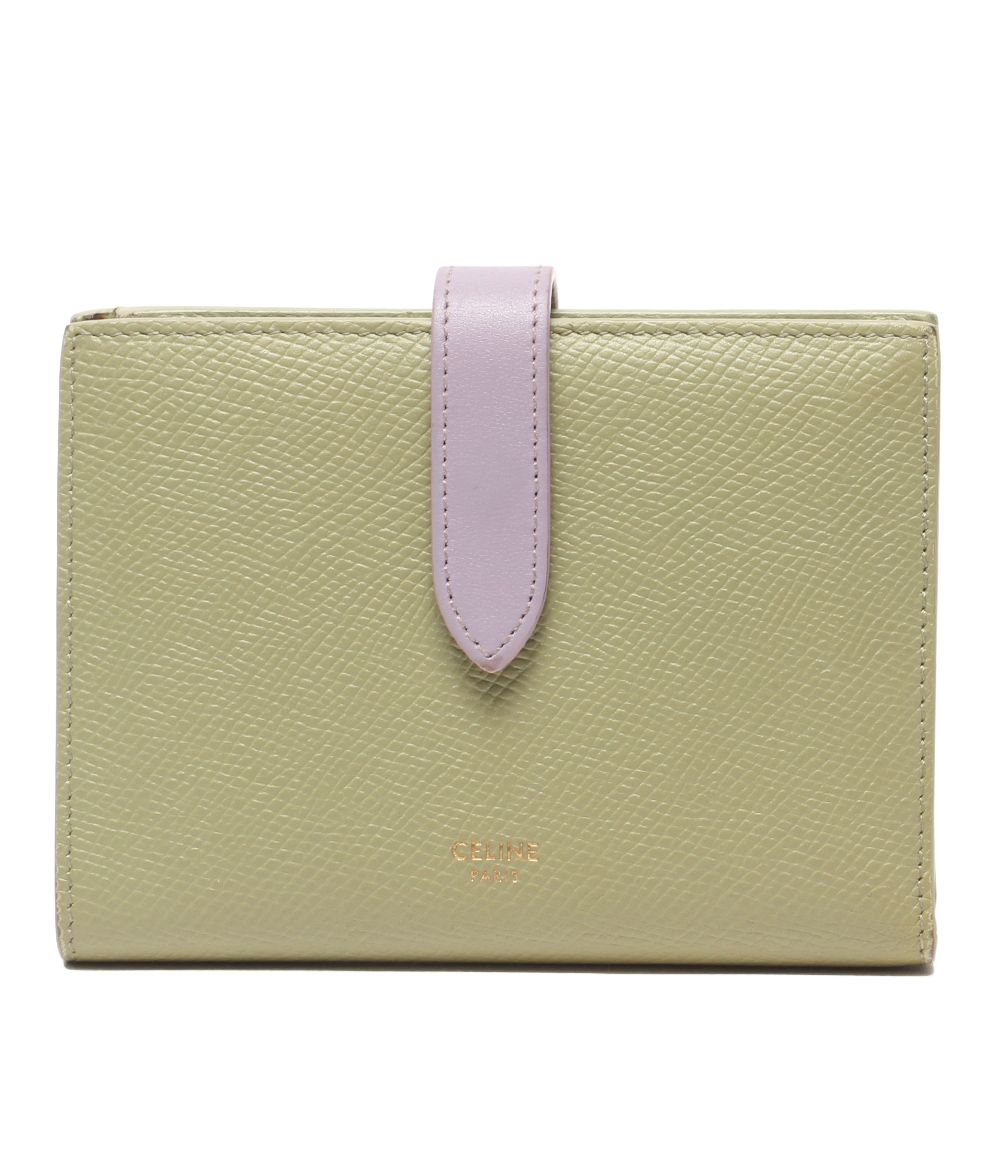 Celine Bifold Wallet Green