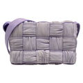 Bottega Veneta Shoulder Bag Cassette Light Purple Leather