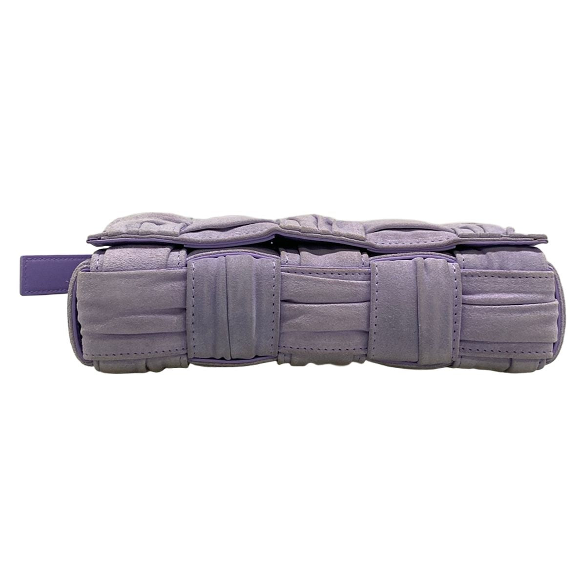 Bottega Veneta Shoulder Bag Cassette Light Purple Leather — view 5
