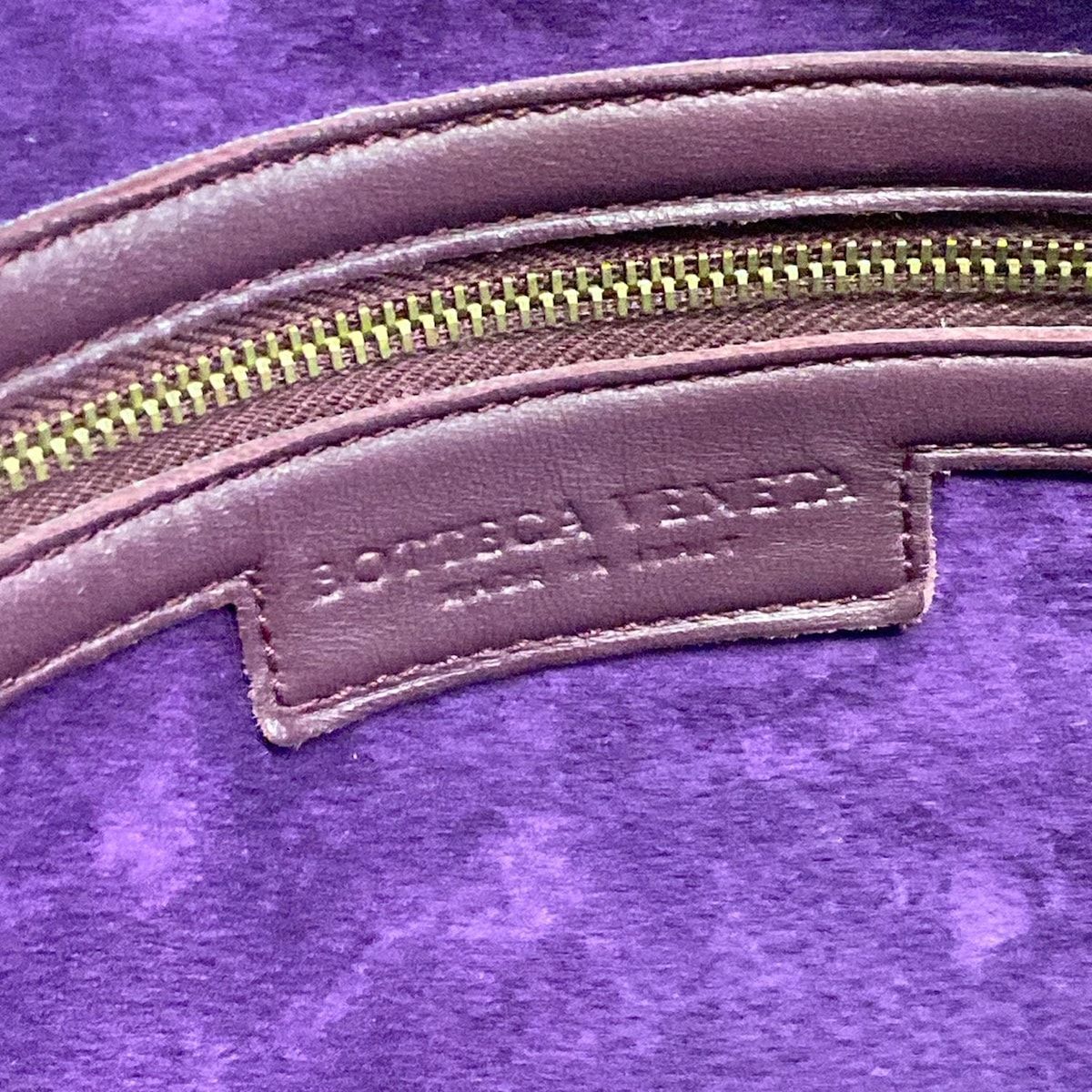 Bottega Veneta Shoulder Bag Bordeaux Leather — view 8