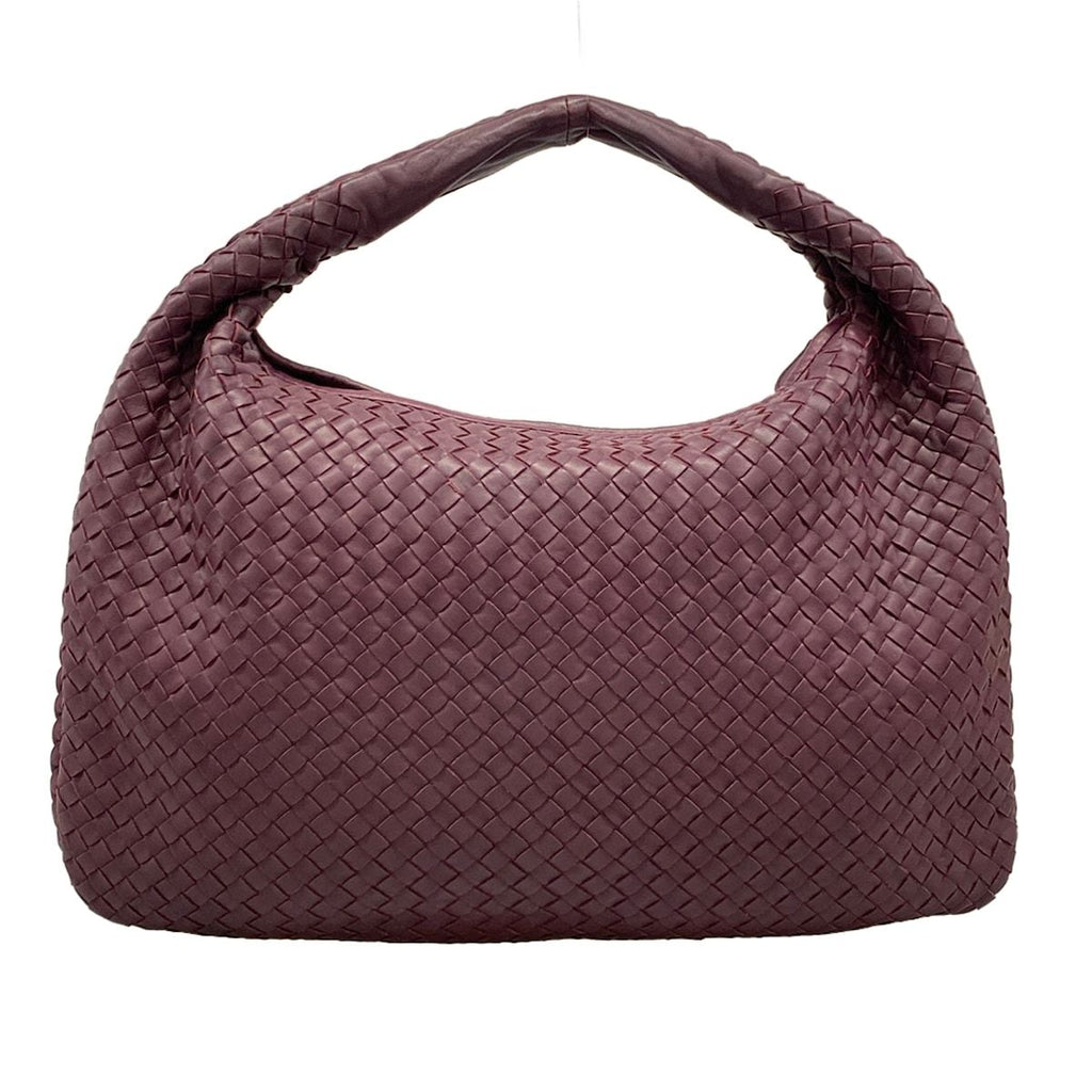 Bottega Veneta Shoulder Bag Bordeaux Leather — view 3