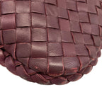 Bottega Veneta Shoulder Bag Bordeaux Leather — view 6