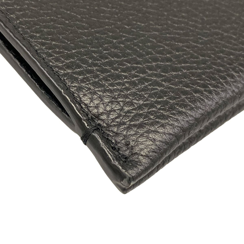 Saint Laurent Paris Clutch Black Leather — view 6