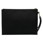Saint Laurent Paris Clutch Black Leather — view 3