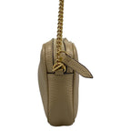 Gucci Shoulder Bag GG Marmont Mini Beige Chain Detachable Strap Leather — view 2