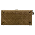 Dior Clutch Cannage Stitch Gold Leather — view 3