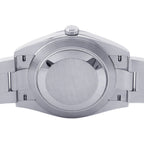 Rolex Datejust 41 SS 18k White Gold Roulette Watch Silver Dial — view 3
