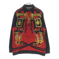 Hermes Brides de Gala Silk Scarf Shirt Switchable Cashmere Knit Long Sleeve