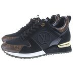 Louis Vuitton Run Away Sneakers Black Brown — view 2