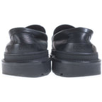 Dior Explorer Loafer Calf Jacquard Loafers Black — view 3