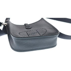 Hermes Evelyne TPM Grease Misty Taurillon Clemence Silver Shoulder — view 4