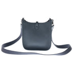 Hermes Evelyne TPM Grease Misty Taurillon Clemence Silver Shoulder — view 2