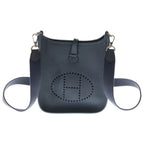 Hermes Evelyne TPM Grease Misty Taurillon Clemence Silver Shoulder
