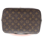 Louis Vuitton Monogram Neo Noe Shoulder Bag Rose Poudre Brown Leather — view 4