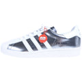 Prada Adidas Superstar Super Star Low Cut Sneakers White Silver