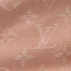 Louis Vuitton Monogram Naturel Scarf Shawl Pink — view 3