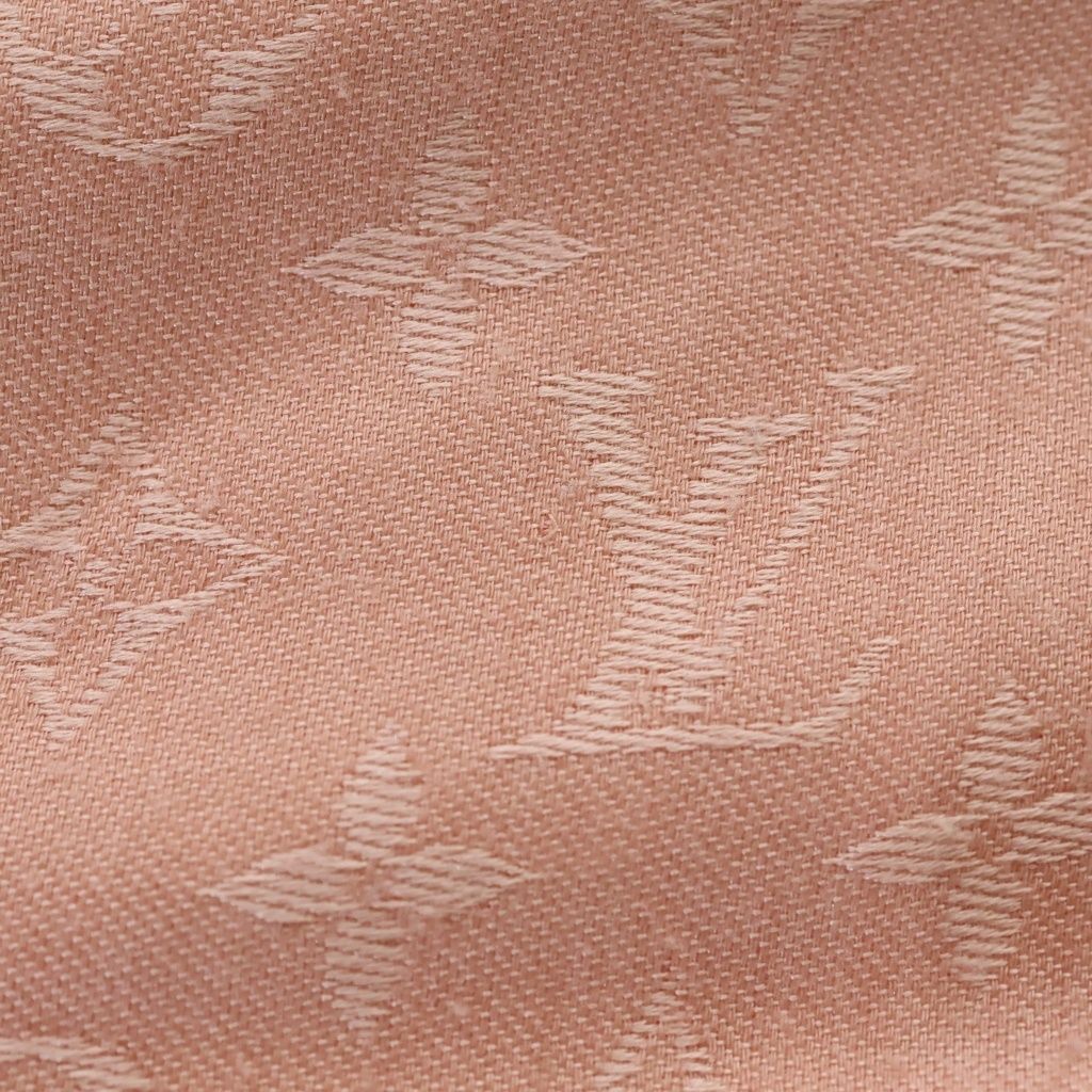 Louis Vuitton Monogram Naturel Scarf Shawl Pink — view 3