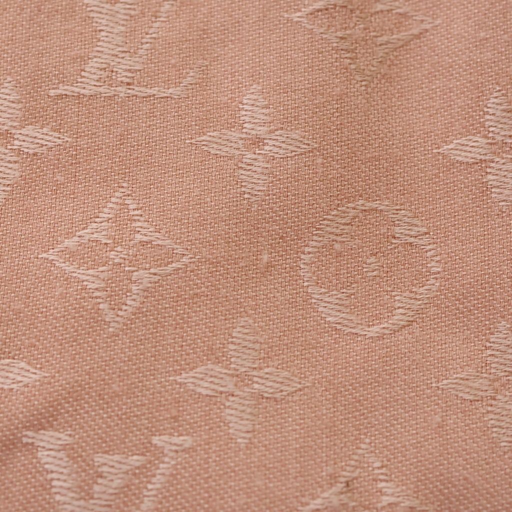 Louis Vuitton Monogram Naturel Scarf Shawl Pink — view 2