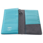 Louis Vuitton Portefeuille Brazza NM Monogram Eclipse Wallet Turquoise Gray — view 5
