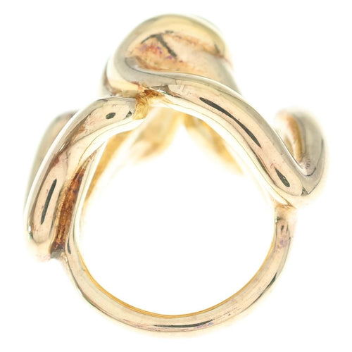 Bottega Veneta Intre Ring Gold — view 2