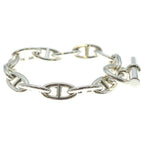 Hermes Chaine D'ancre GM 13 Pieces Bracelet Chain Silver — view 3
